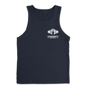 Mens 2X-Large DARK_NAVY Tank Top