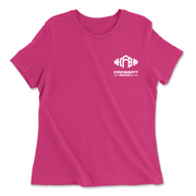 Womens 2X-Large BERRY Relaxed Jersey T-Shirt