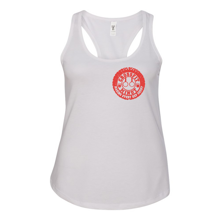 Womens 2X-Large WHITE Tank Top