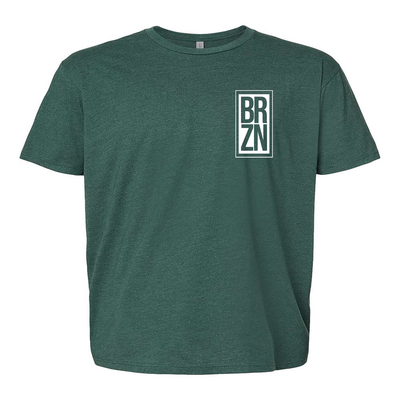 Mens 2X-Large HEATHER_FOREST_GREEN T-Shirt