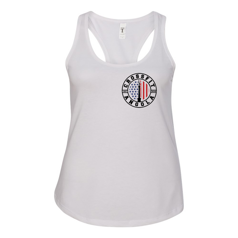 Womens 2X-Large WHITE Tank Top