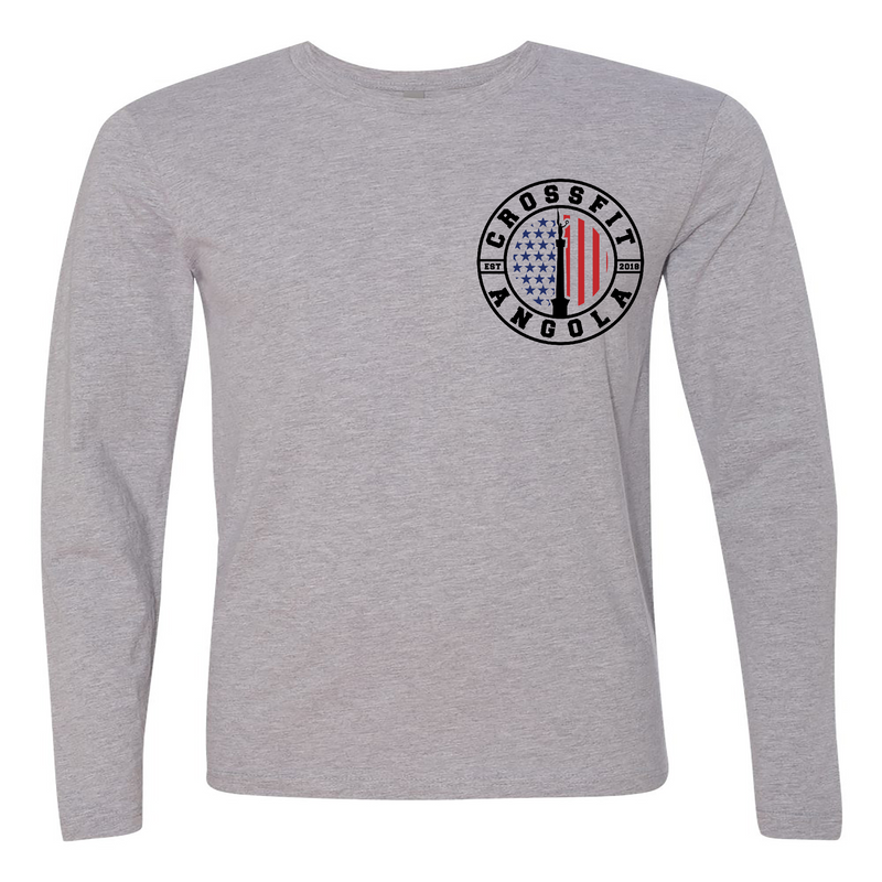 Mens 2X-Large HEATHER_GRAY Long Sleeve