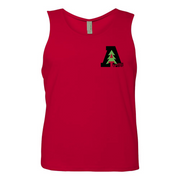 Mens 2X-Large RED Tank Top
