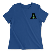 Womens 2X-Large TRUE_ROYAL Relaxed Jersey T-Shirt