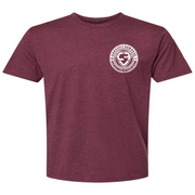 Mens 2X-Large HEATHER_MAROON T-Shirt