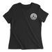 Womens 2X-Large BLACK Relaxed Jersey T-Shirt