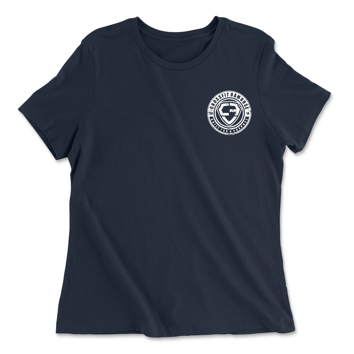 Womens 2X-Large NAVY Relaxed Jersey T-Shirt