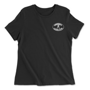Womens 2X-Large BLACK Relaxed Jersey T-Shirt