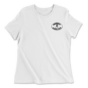 Womens 2X-Large WHITE Relaxed Jersey T-Shirt