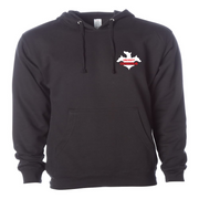 Mens 2X-Large BLACK Hoodie