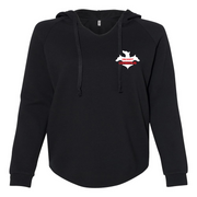Womens 2X-Large BLACK Hoodie