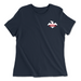 Womens 2X-Large NAVY Relaxed Jersey T-Shirt