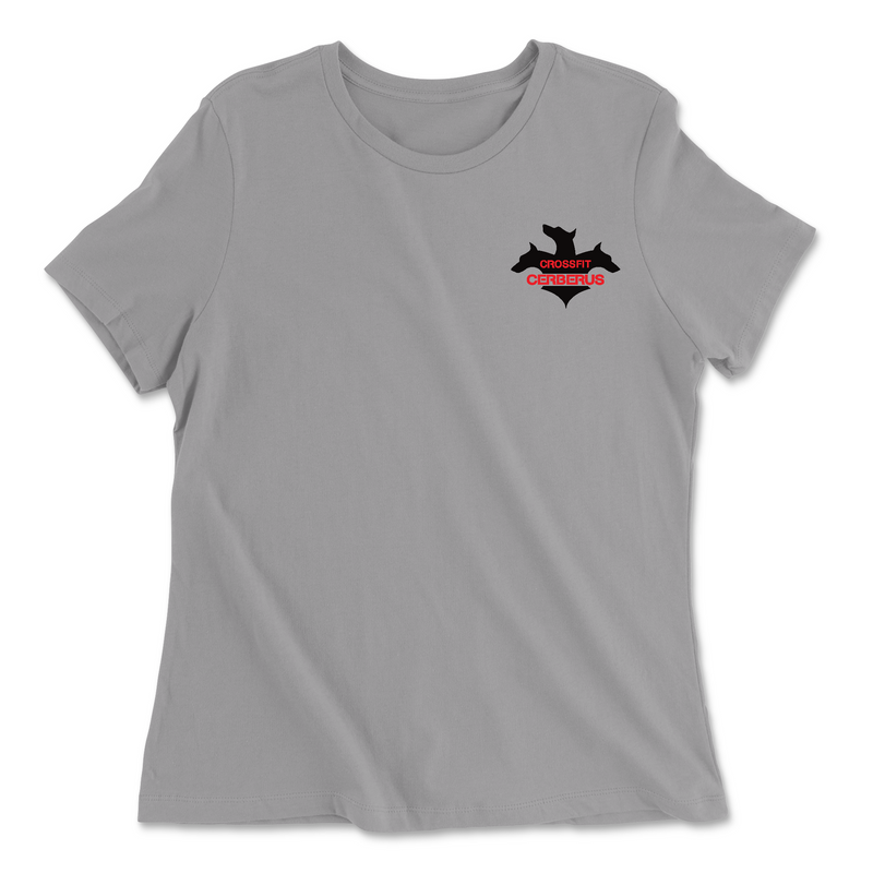 Womens 2X-Large SOLID_ATHLETIC_GREY Relaxed Jersey T-Shirt