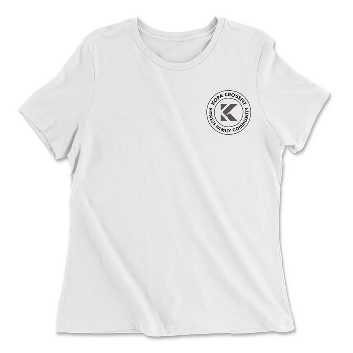 Kopa CrossFit Kettlebell Womens - Relaxed Jersey T-Shirt