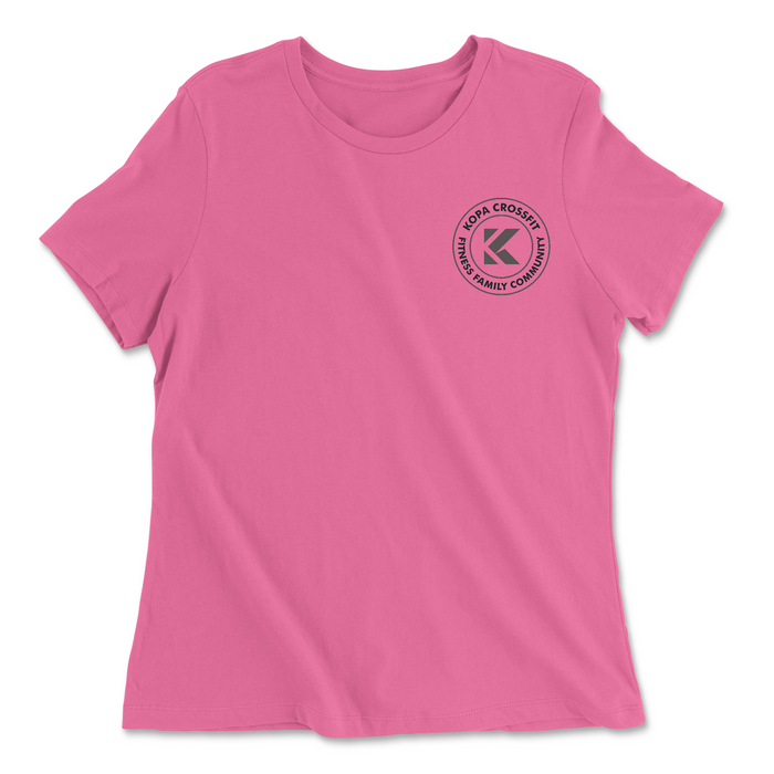 Kopa CrossFit Kettlebell Womens - Relaxed Jersey T-Shirt