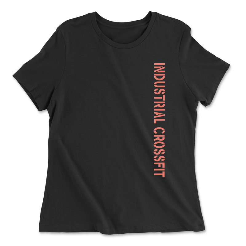 Womens 2X-Large BLACK Relaxed Jersey T-Shirt