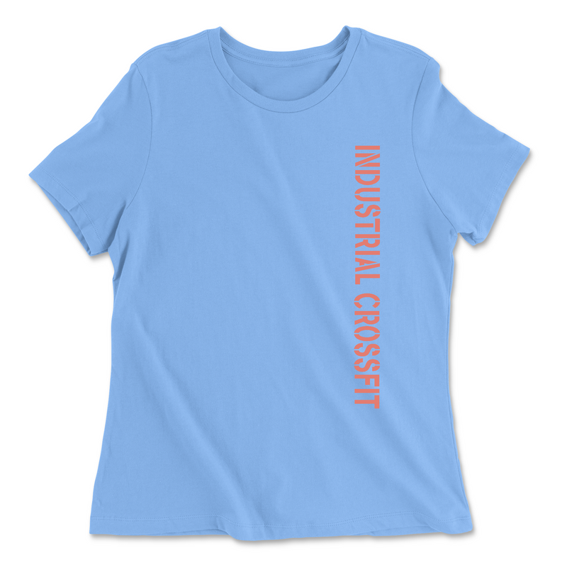 Womens 2X-Large CAROLINA_BLUE Relaxed Jersey T-Shirt