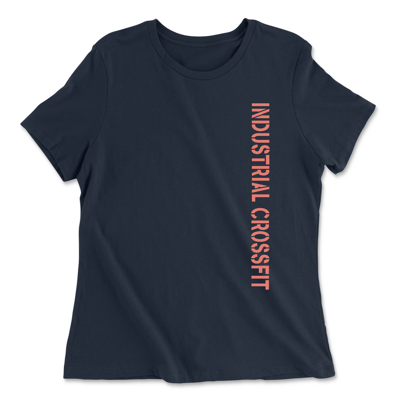 Womens 2X-Large NAVY Relaxed Jersey T-Shirt