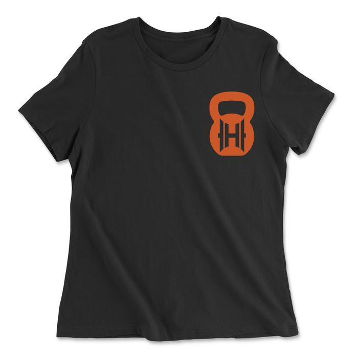 Hellroaring CrossFit Kettlebell Womens - Relaxed Jersey T-Shirt