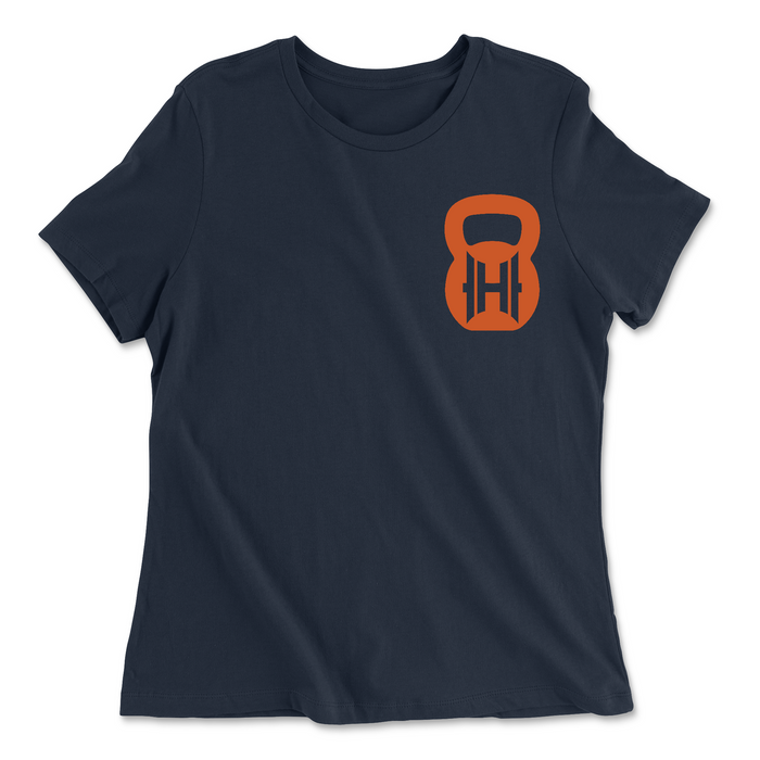 Hellroaring CrossFit Kettlebell Womens - Relaxed Jersey T-Shirt