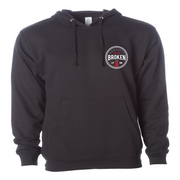 Mens 2X-Large BLACK Hoodie
