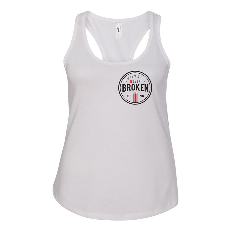 Womens 2X-Large WHITE Tank Top