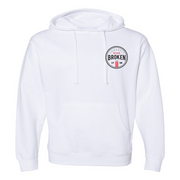 Mens 2X-Large WHITE Hoodie