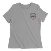 Womens 2X-Large SOLID_ATHLETIC_GREY Relaxed Jersey T-Shirt