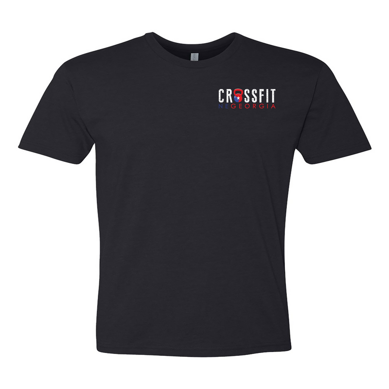 Mens 2X-Large BLACK T-Shirt