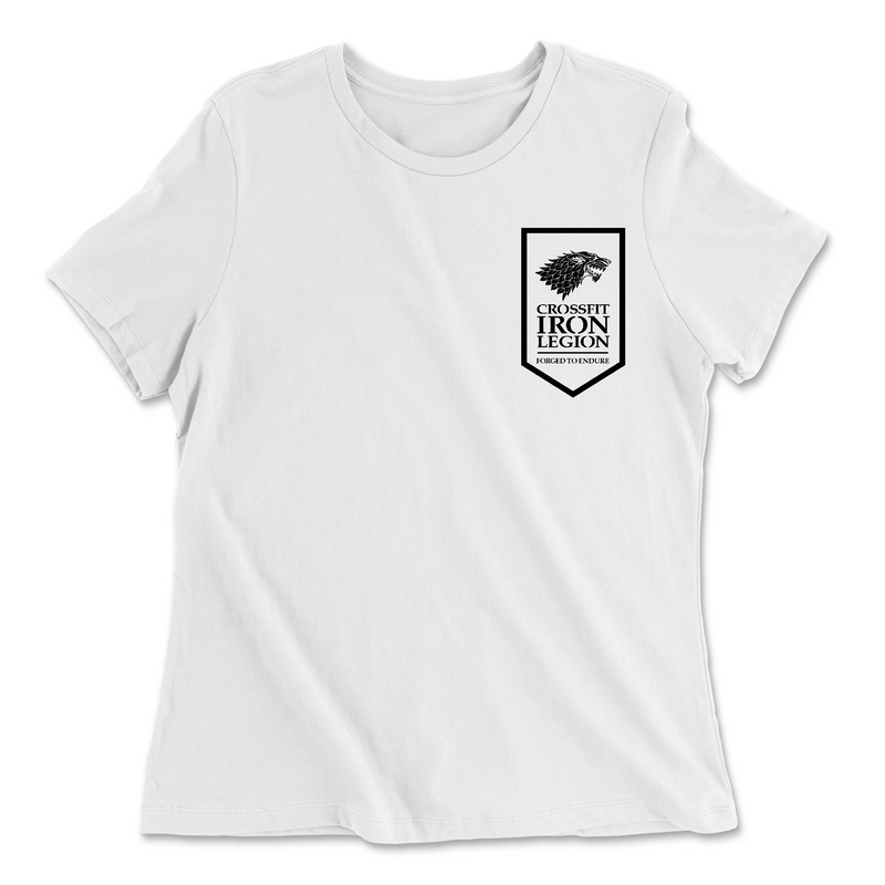 CrossFit Iron Legion Pocket Womens - Relaxed Jersey T-Shirt