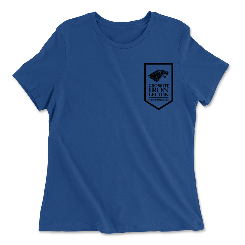 CrossFit Iron Legion Pocket Womens - Relaxed Jersey T-Shirt