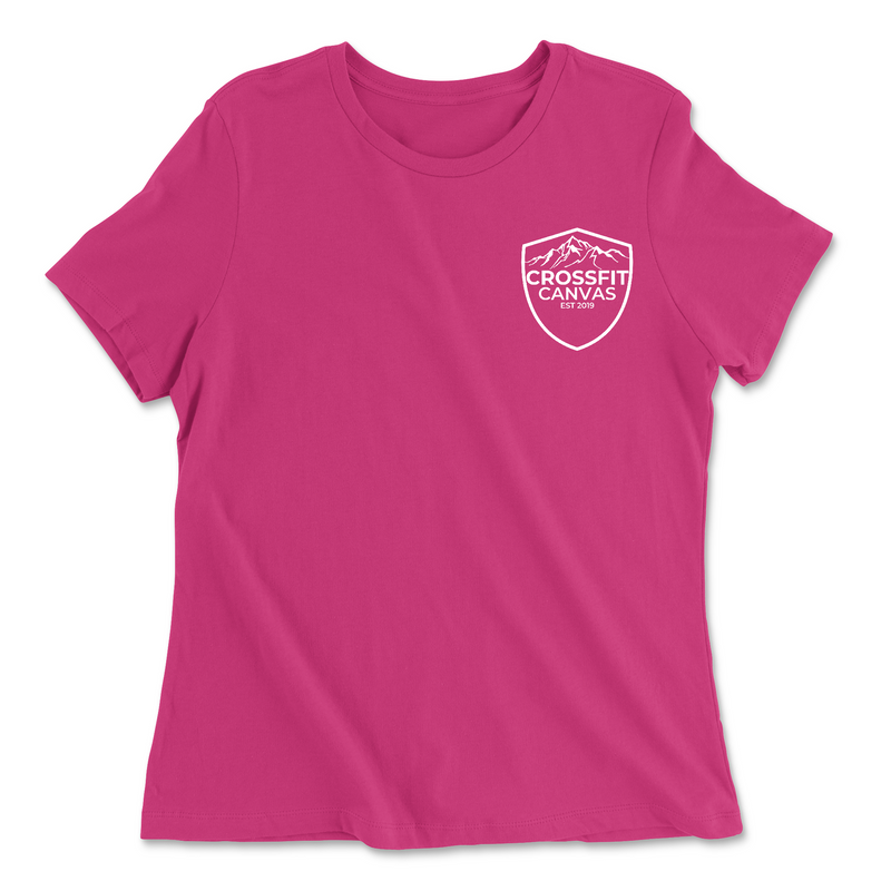 CrossFit Canvas Pocket Womens - Relaxed Jersey T-Shirt