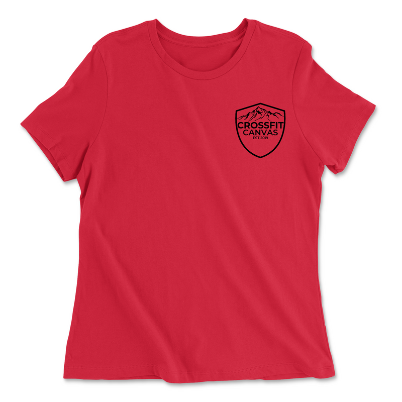 CrossFit Canvas Pocket Womens - Relaxed Jersey T-Shirt