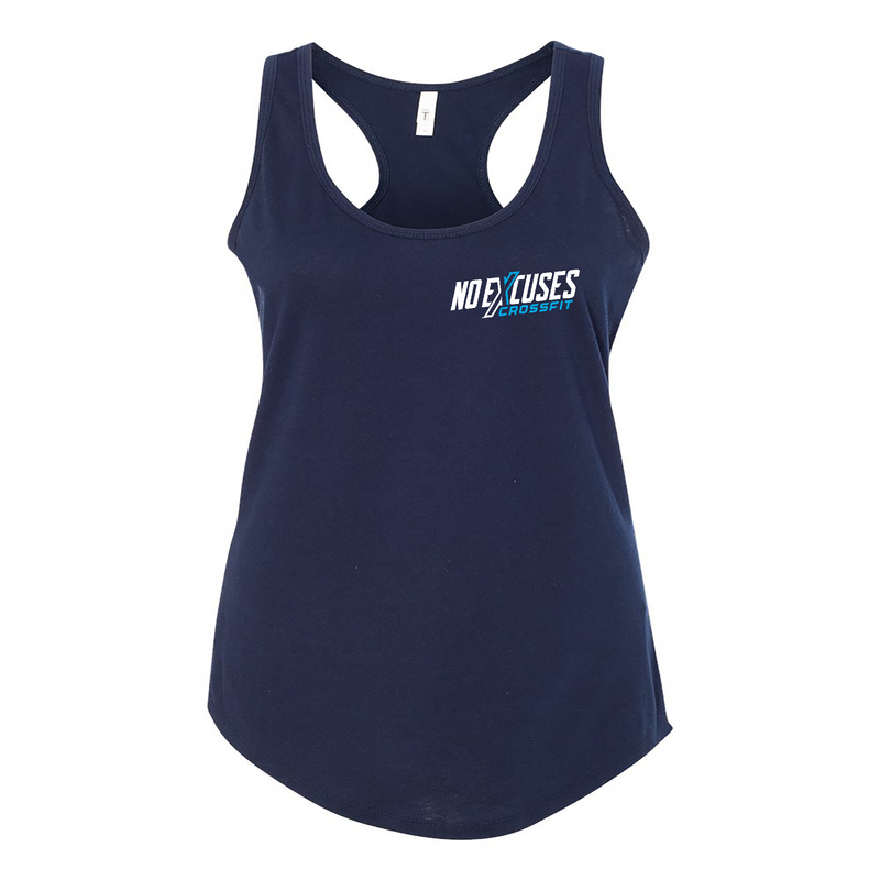 Womens 2X-Large Midnight_Navy Tank Top (Front Print Only)