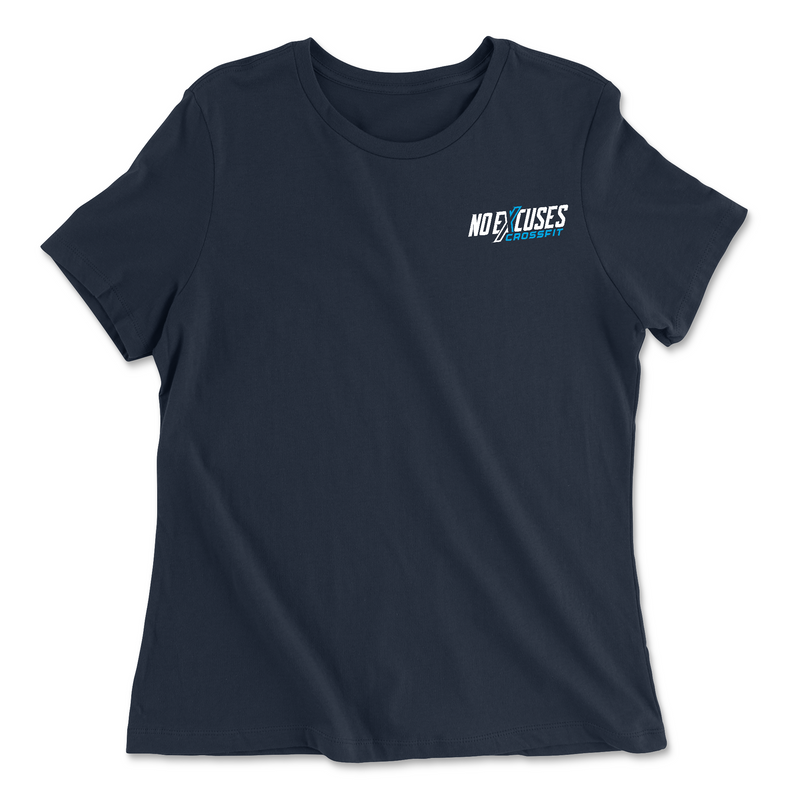 Womens 2X-Large NAVY Relaxed Jersey T-Shirt
