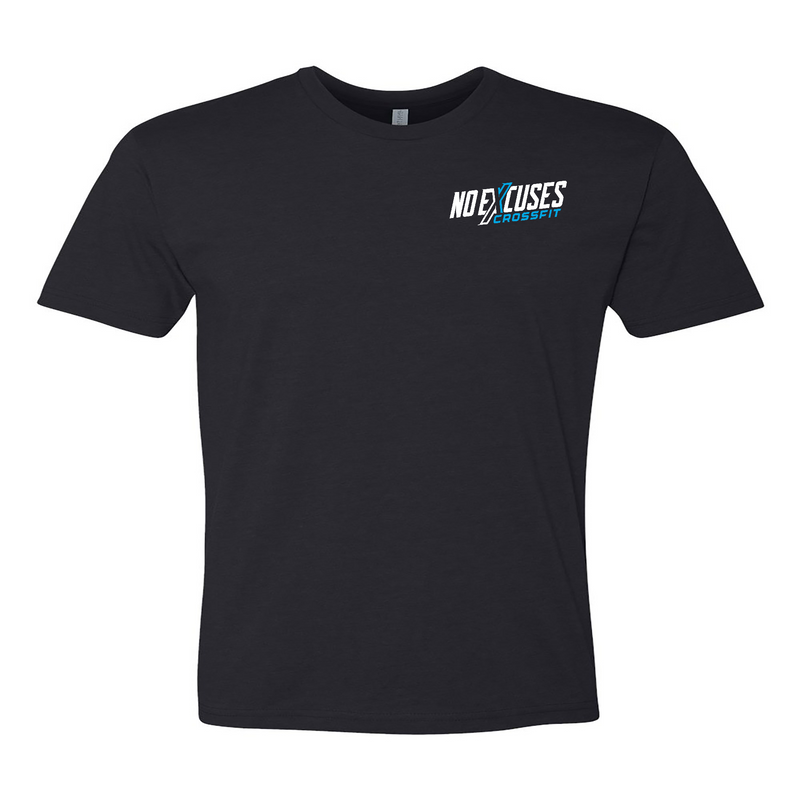 Mens 2X-Large BLACK T-Shirt