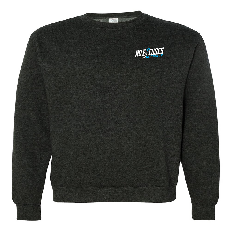Mens 2X-Large CHARCOAL_HEATHER Midweight Sweatshirt
