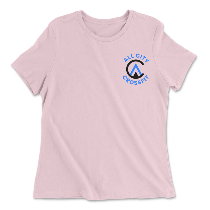 Womens 2X-Large PINK Relaxed Jersey T-Shirt