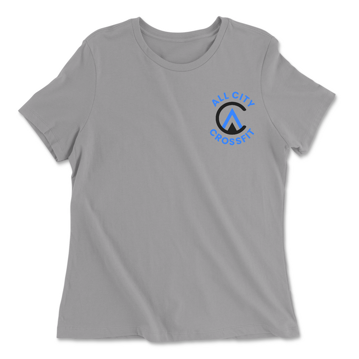 Womens 2X-Large SOLID_ATHLETIC_GREY Relaxed Jersey T-Shirt