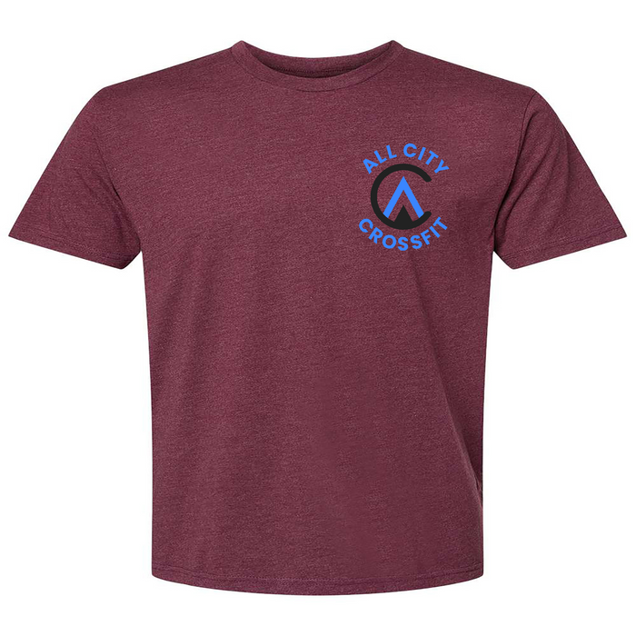 Mens 2X-Large HEATHER_MAROON T-Shirt