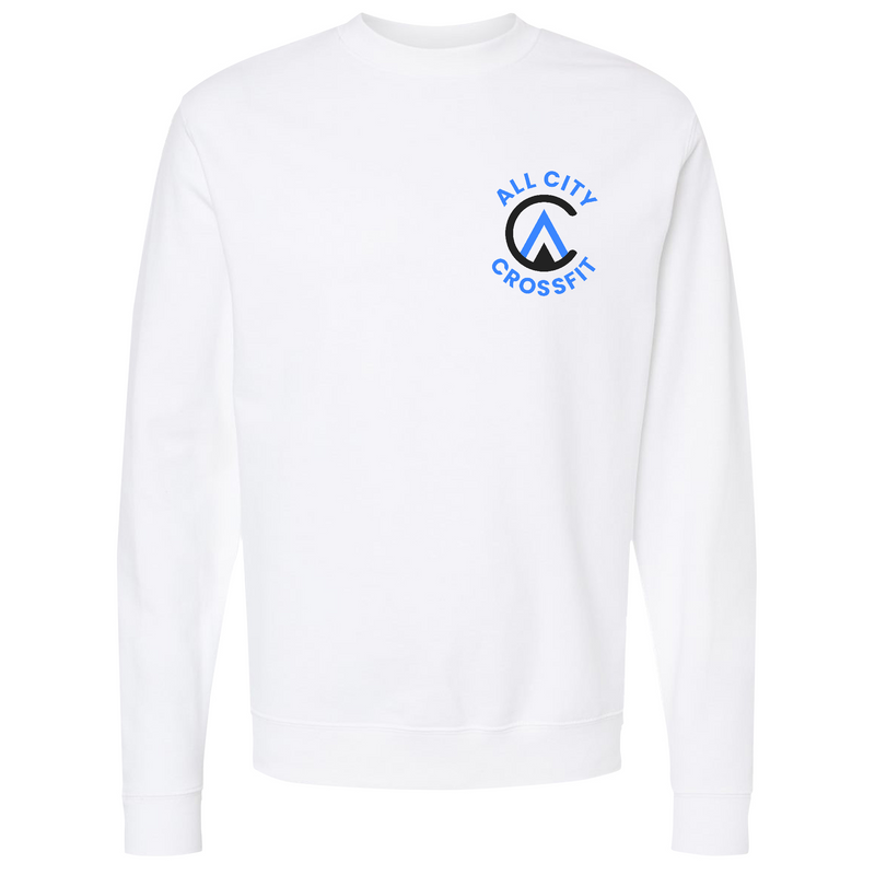 Mens 2X-Large WHITE Midweight Sweatshirt