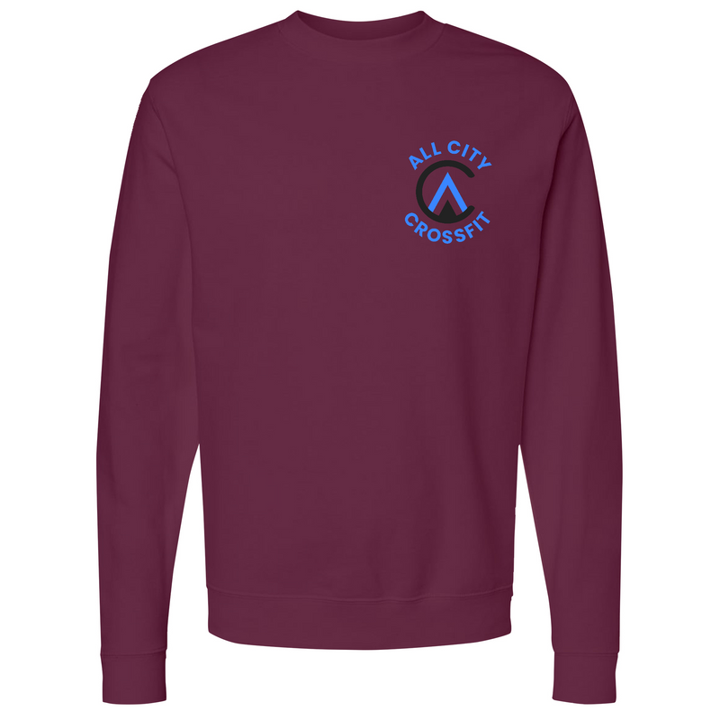 Mens 2X-Large MAROON Midweight Sweatshirt