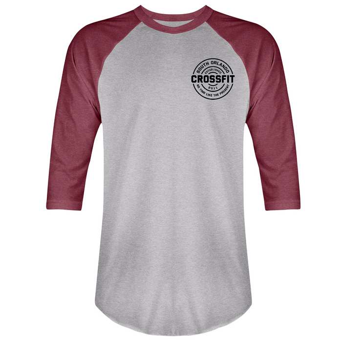South Orlando CrossFit Plate Mens - 3/4 Sleeve