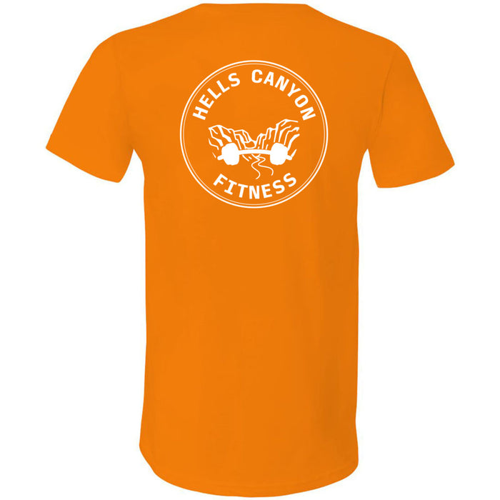 Hells Canyon CrossFit - 200 - One Color - Men's V-Neck T-Shirt