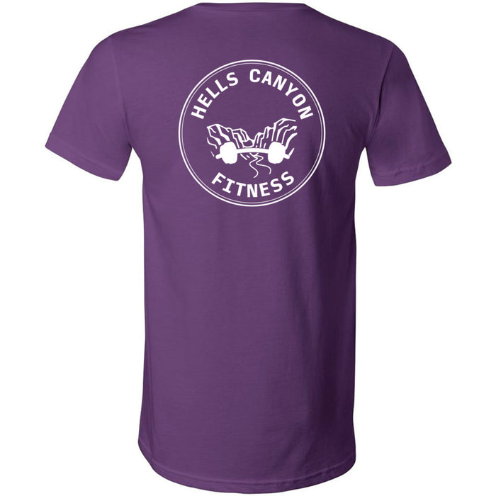 Hells Canyon CrossFit - 200 - One Color - Men's V-Neck T-Shirt