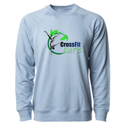 Mens 2X-Large MISTY_BLUE CrewNeck
