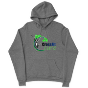 Mens 2X-Large GUNMETAL_HEATHER Hooded T-Shirt