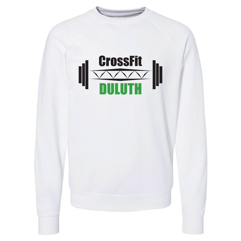 Mens 2X-Large WHITE CrewNeck