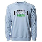 Mens 2X-Large MISTY_BLUE CrewNeck