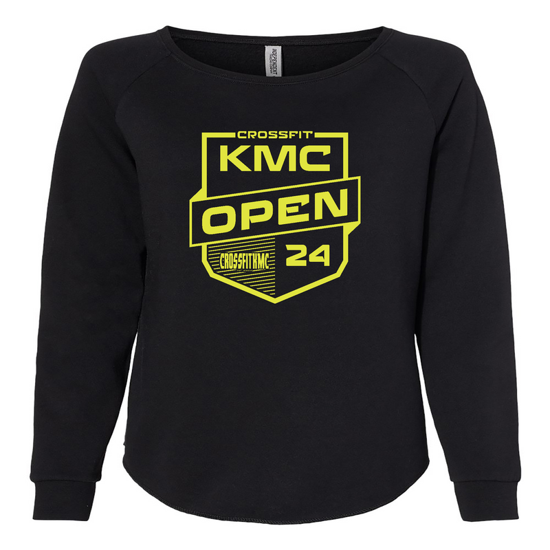 Womens 2X-Large Black CrewNeck